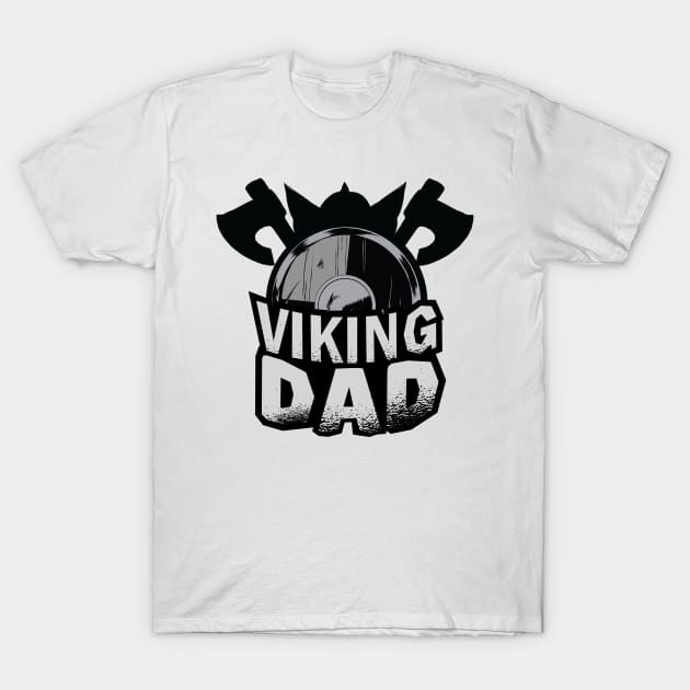 Cool Viking Dad T-Shirt by BamBam